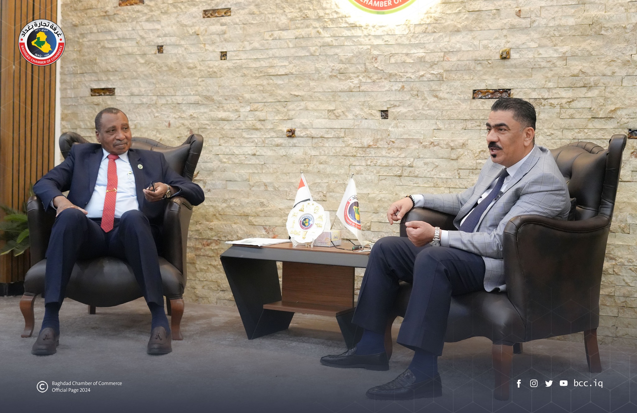 الحمداني: يستقبل وفد الجامعة العربية