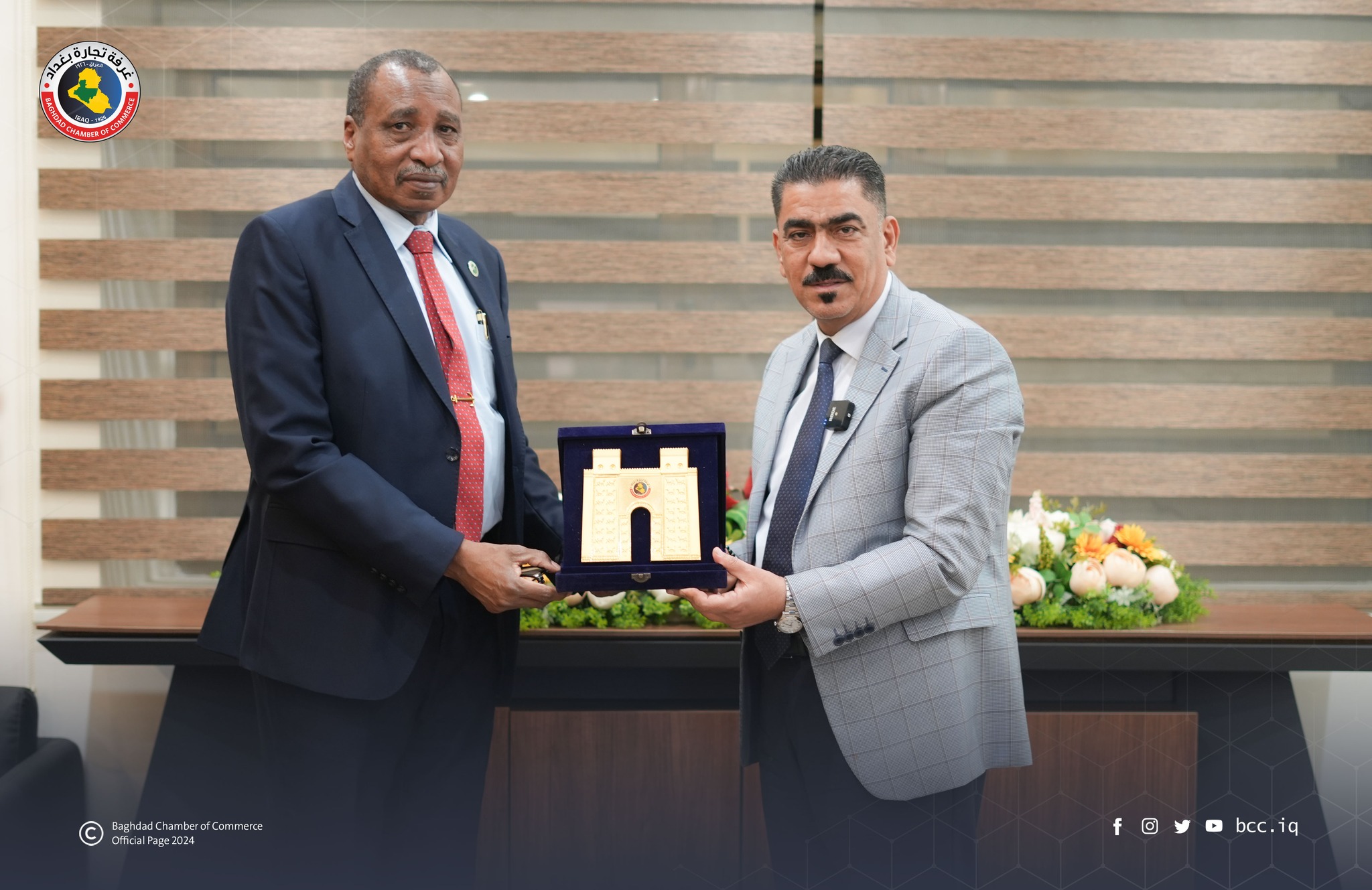 الحمداني: يستقبل وفد الجامعة العربية