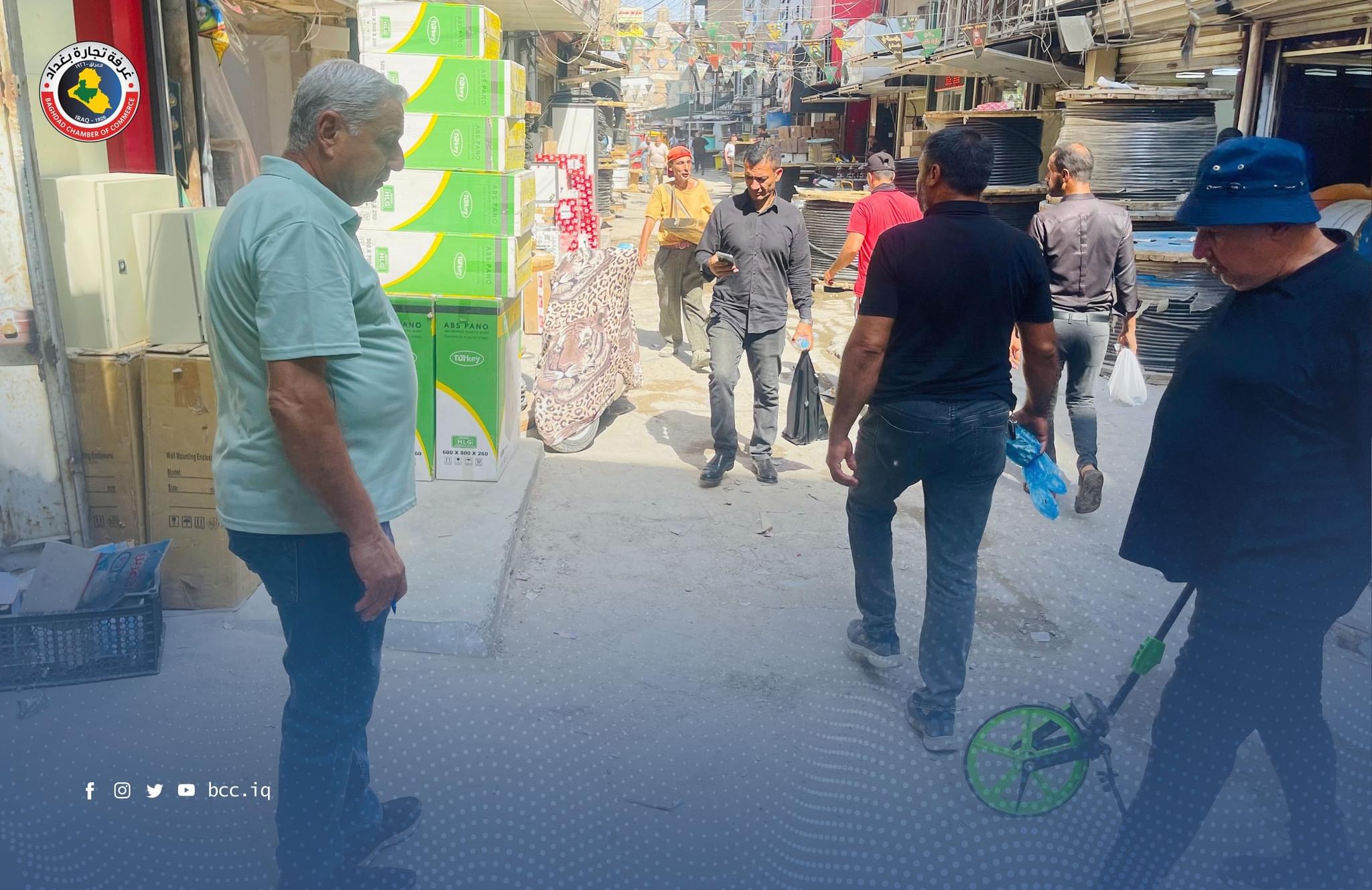 غرفة تجارة بغداد تتوجه لتأهيل سوق عگد النصارى 