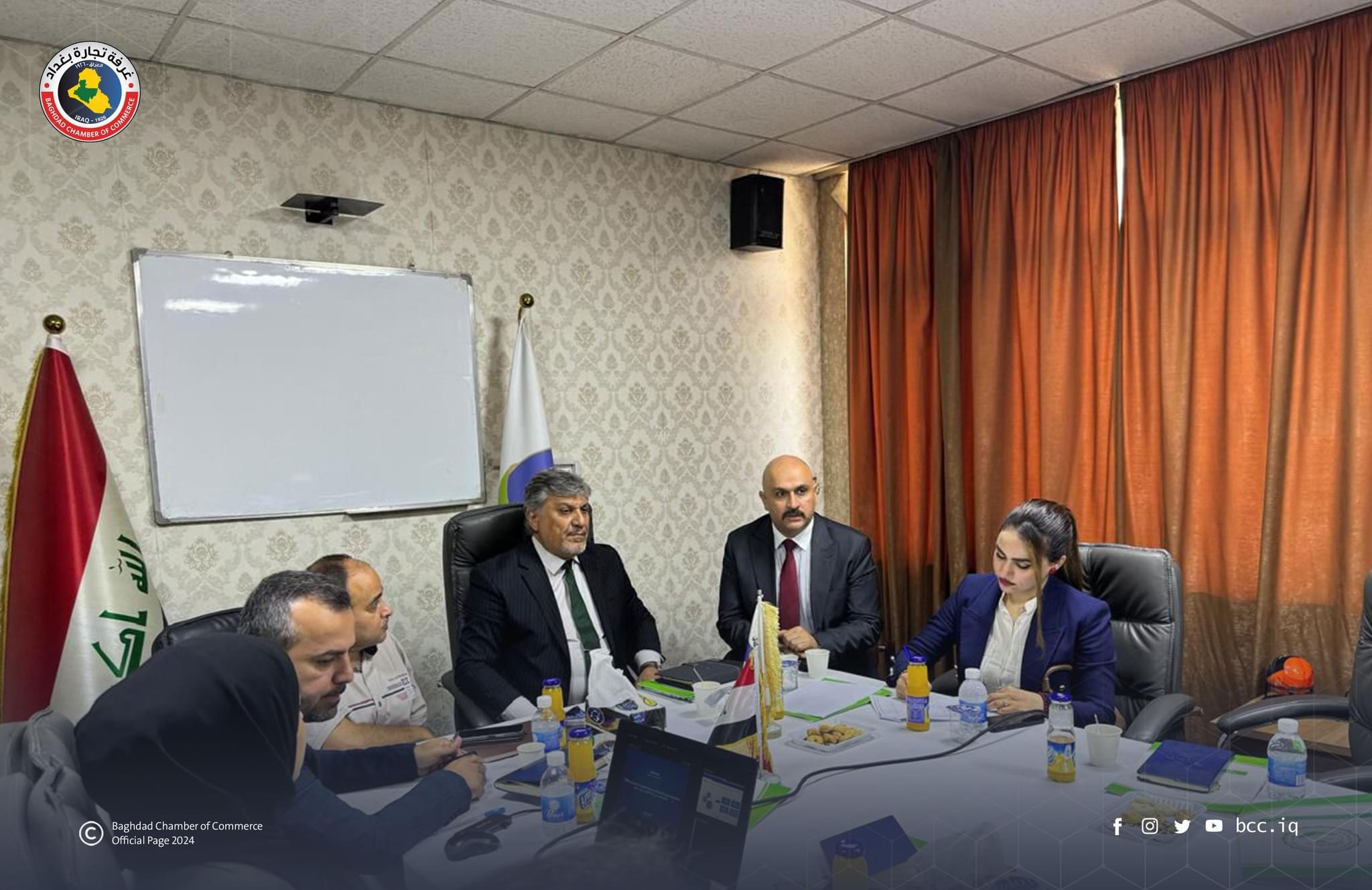 تعاون مثمر بين وزارة البيئة ومؤسسة الأغصان وغرفه تجاره بغداد
