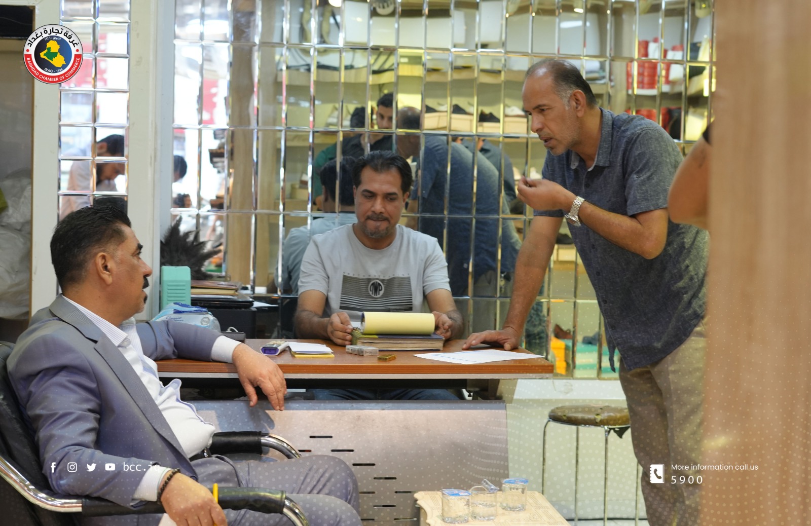 الحمداني: ينظم زيارة ميدانية لشارع النهر 