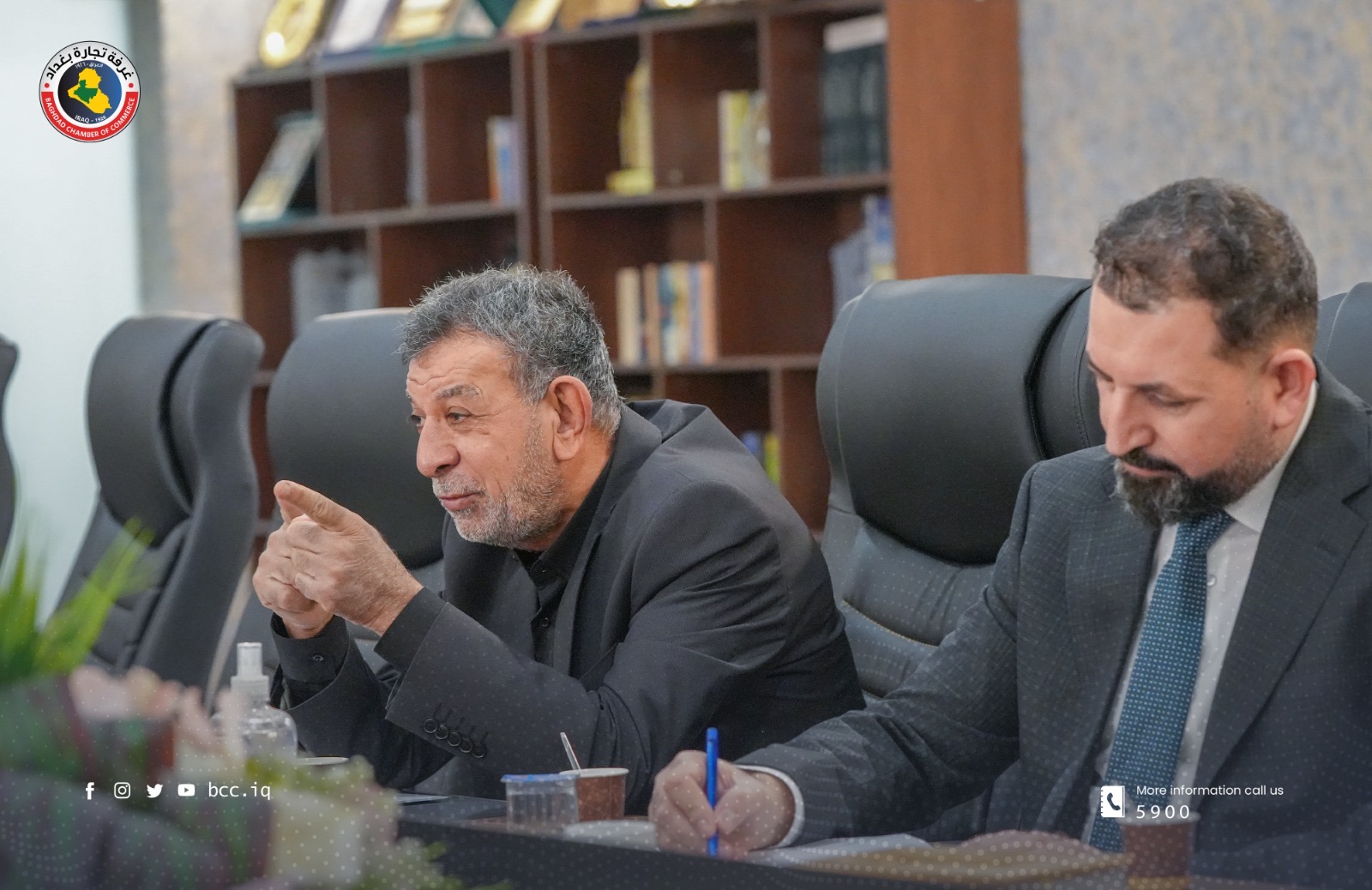  الحمداني: يرأس اجتماع هيئة مستشاري غرفة تجارة بغداد  