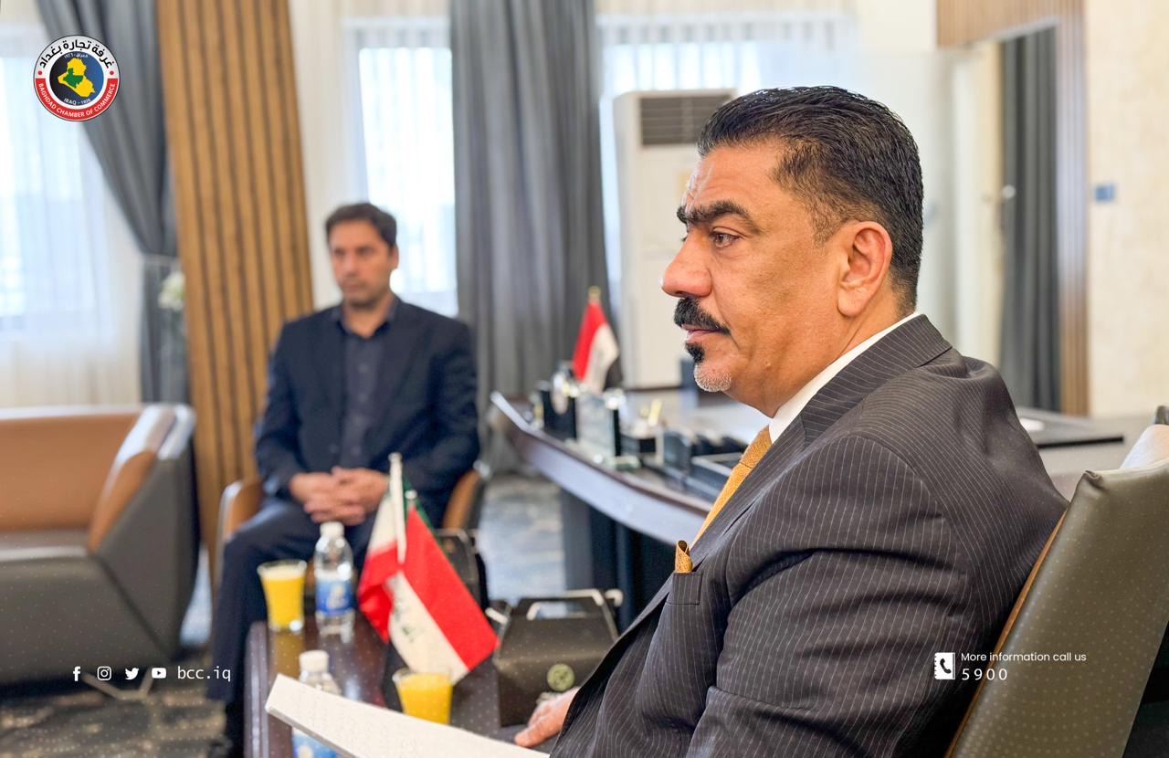 الحمداني.. يستقبل الملحق التجاري في السفارة الإيرانية